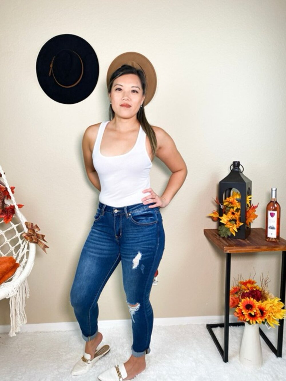 Stretchy White Bodysuit